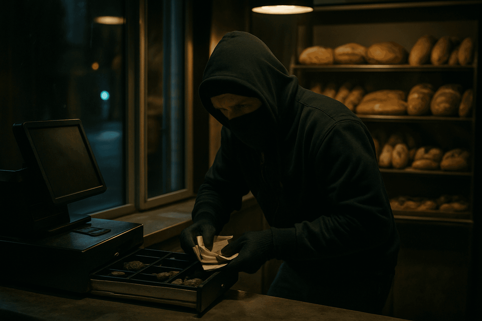 Nachtelijke inbraak bij bakkerij Au Flan Breton: geld gestolen uit kassa