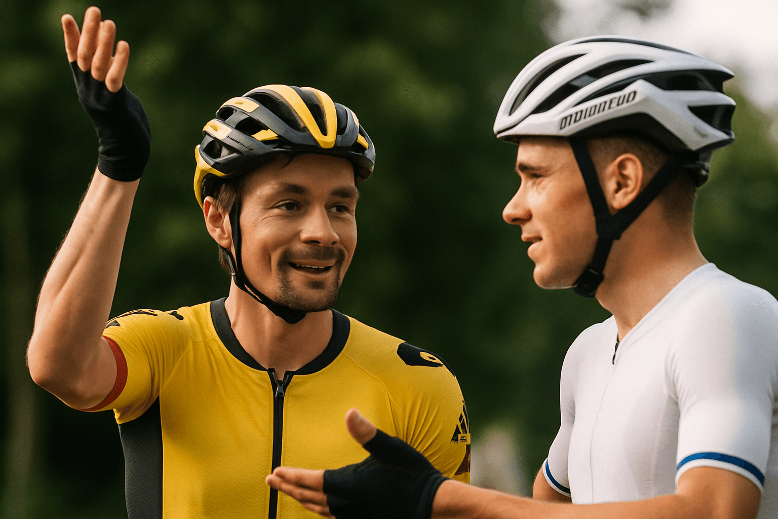 Roglič vol lof over Evenepoel en hoopt op gezamenlijk succes